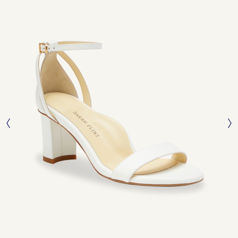 Sarah Flint Perfect Block Sandal 60 - White